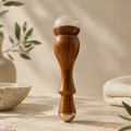 Senvio Anar Dual- Ended Face Kansa Wand